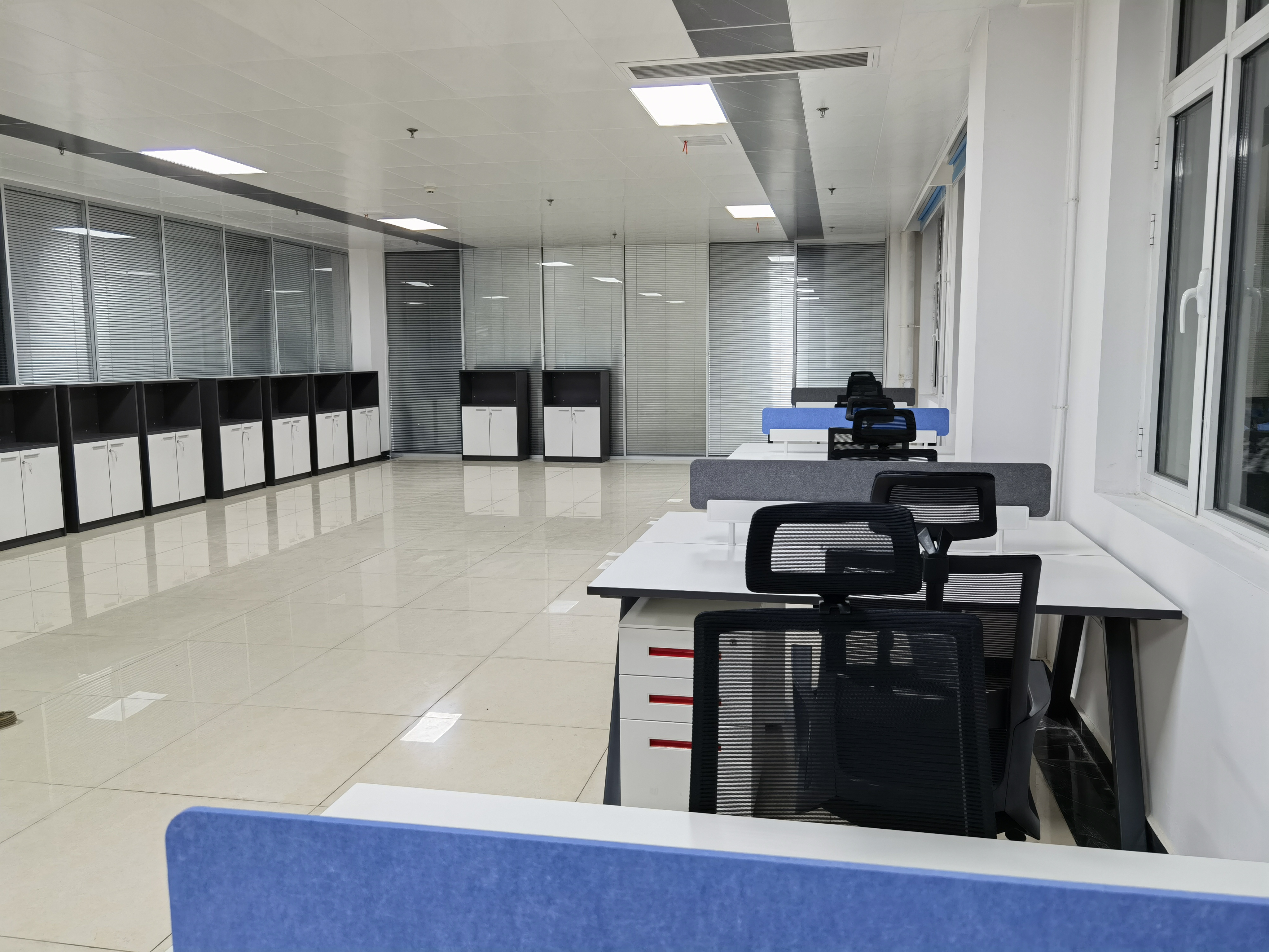 河北滄州某工廠辦公樓項目-歐時家具辦公家具定制案例