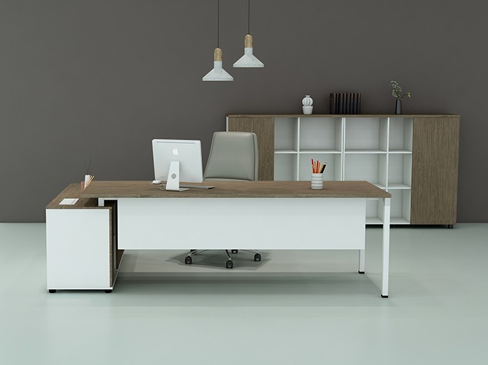 A2職員辦公系列 A2系列經理桌-歐時家具