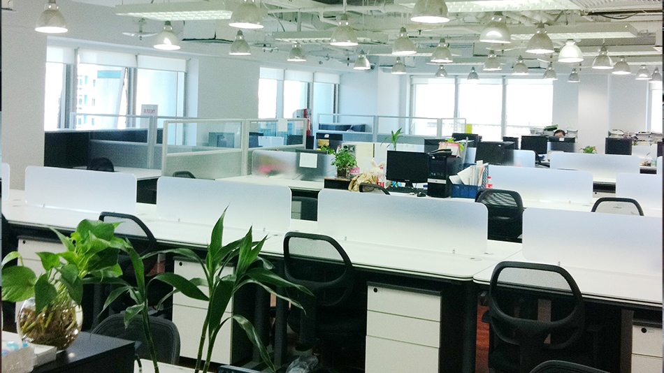 分眾傳媒-歐時家具辦公家具定制案例